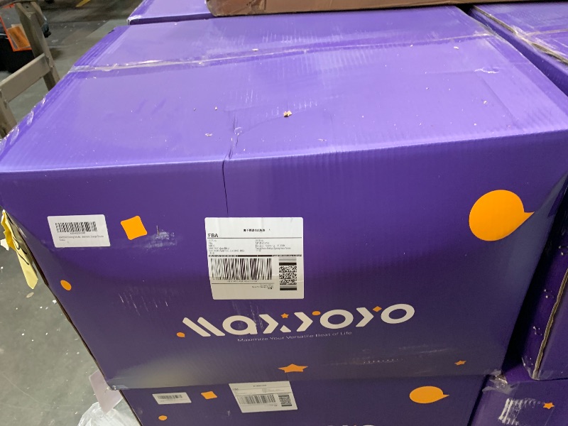 Photo 1 of ** FACTORY SEALED** MAXYOYO Folding Sofa Bed, L-Shaped Convertible Sofa Bed with Armrest Foldable Sleeper Couch with Pillow, Portable Fold Out Chair Comfy Floor Couch Lounge for Living Room Bedroom, Orange, Double
