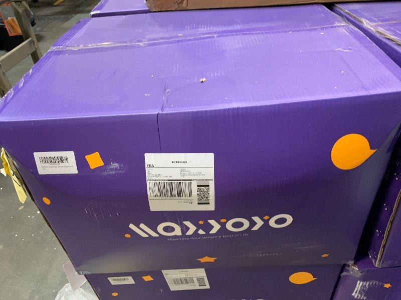Photo 1 of ** FACTORY SEALED** MAXYOYO Folding Sofa Bed, L-Shaped Convertible Sofa Bed with Armrest Foldable Sleeper Couch with Pillow, Portable Fold Out Chair Comfy Floor Couch Lounge for Living Room Bedroom, Orange, Double