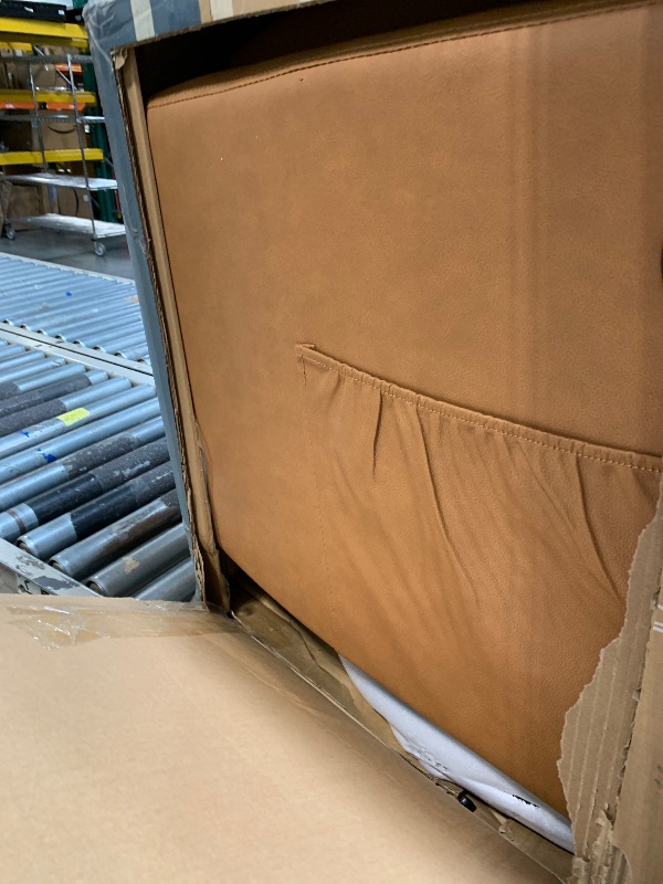 Photo 1 of ** VERY USED** Sweetcrispy Recliner Chair, 360 Swivel Rocker Chair for Adults, Glider Rocker Recliners, Nursery Chairs for Living Room, High Back, Upholstered Deep Seat, Classical Brown