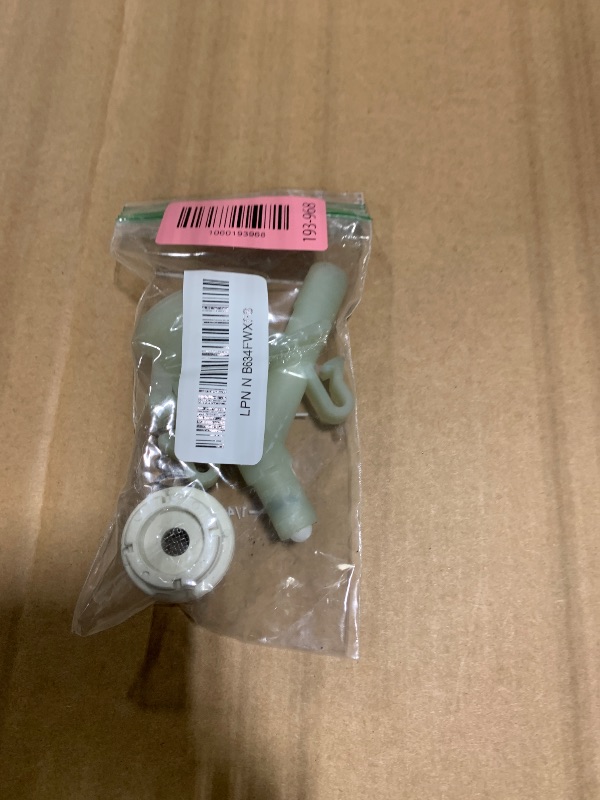 Photo 1 of ***BROKEN *** 385311641 RV Toilet Water Valve Kit Replacement for Dometic and Sealand 300, 301, 310, 311, 320, 321 Series Pedal-Flush Toilets Camper Trailer RV Toilet, Includes Hose Clamp and Fasteners (2-Pack)