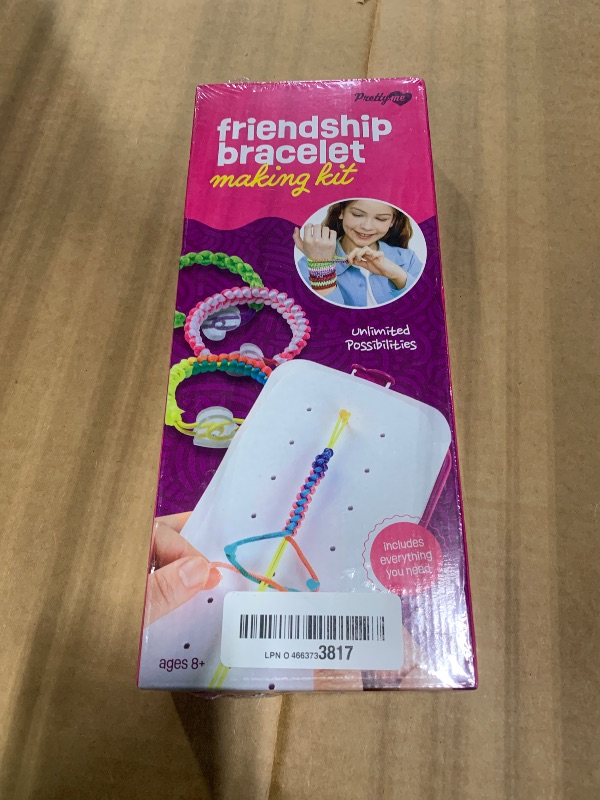 Photo 1 of *** NEW FACTORY SEALED *** Pretty Me Friendship Bracelet Making Kit for Girls - Crafts for Girl - String Bracelets Maker - Gifts for 8-12 Year Old Kid - Birthday Gift Ideas & Kits Toys Ages 8, 9, 10, 11, 12 - Kids Age 8-12 Olds