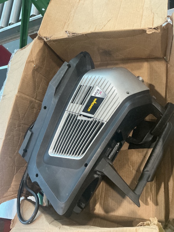 Photo 1 of [MISSING PARTS] [NON FUNCTIONAL] Wagner Spraytech 2433989 Earlex 6700 Stationary HVLP Paint Sprayer for Professional Woodworking and Furniture Refinishing, Fine Finishing with Oil & Water Based Materials, Pro 9 Adjustable Spray Gun