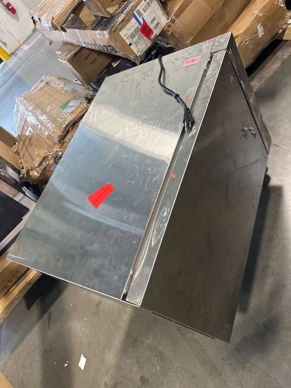 Photo 1 of ***FINAL SALE NO RETURN*** cureder 21 Inch Outdoor Refrigerator, Weather Proof Stainless Steel Beverage Beer Cooler Under Counter Fridge, Indoor/Outdoor Refrigerator with 3 Shelves for Patio Kitchen and Commercial Use