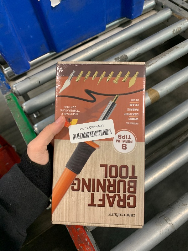 Photo 1 of *****FACTORY SEALED **** NO RETURN*****
Craft Culture Wood Burning Tool Pen - Craft Burning Tools for Adults & Teens - Wood Burner Kit, Engraver, Carver, Pyrography, Woodburning - Includes 9 Premium Tips - Adjustable Temperature Control