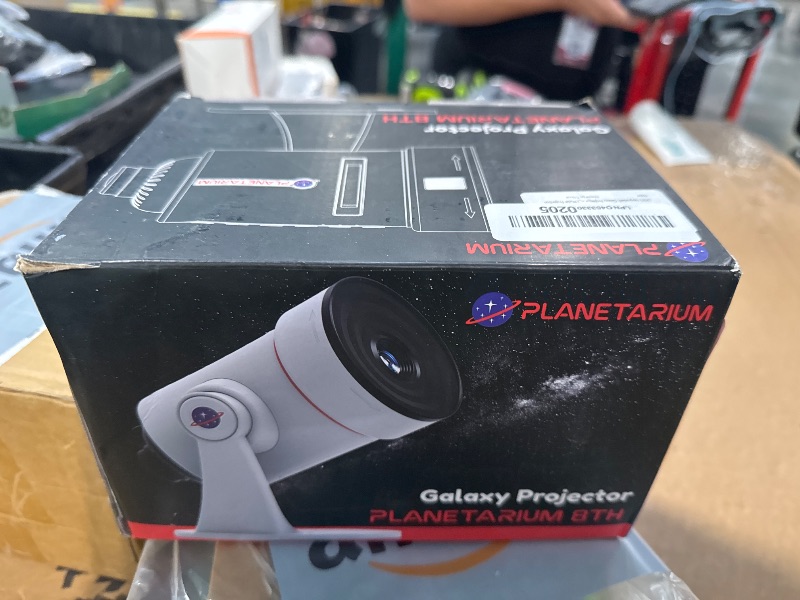 Photo 1 of [2025 Upgraded] Galaxy Projector, HD Brighter Wider Projection Planetarium Star Projector with 7-Color Night Light Realistic Starry Sky Space Solar System Moon Nebula for Bedroom Ceiling Room Decor