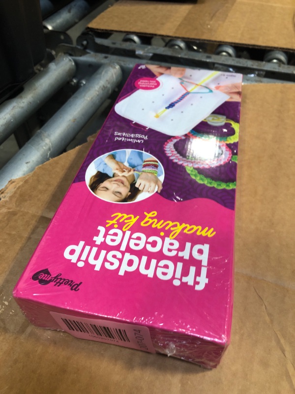 Photo 1 of ***FACTORY SEALED*** Pretty Me Friendship Bracelet Making Kit for Girls - Crafts for Girl - String Bracelets Maker - Gifts for 8-12 Year Old Kid - Birthday Gift Ideas & Kits Toys Ages 8, 9, 10, 11, 12 - Kids Age 8-12 Olds