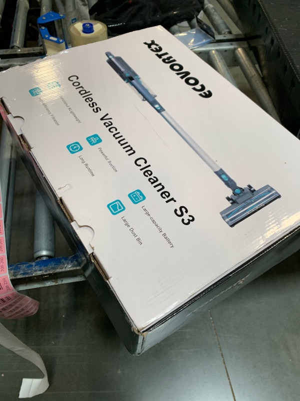 Photo 1 of ****FINAL SALE. NO RETURN!!! VIEW NOTES****
ECOVORTEX 280W Cordless Vacuum Cleaner for Home, Powerful Stick Vacuum with 45min Runtime, Anti-Tangle 1.2L Dust Cup, Rechargeable Wireless Vacuum for Hardwood Floor