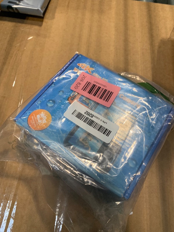 Photo 1 of +**parts only** YEEIN Underwater Camera 4K 48MP Autofocus Selfie Dual Screen Waterproof Camera with Floating Strap and 32GB Card, 17FT Compact Waterproof Digital Camera, Fill Light Underwater Camera for Snorkeling