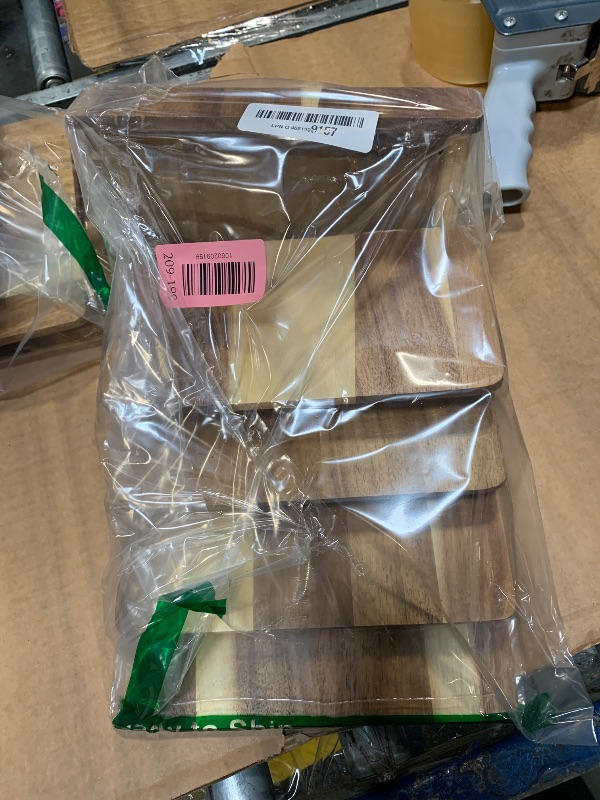 View 2 of ****FINAL SALE NOT RETURNS****BROKEN
HKSZEH Acacia 8.5×11 Inch Magazine Display Stand 4-Tier For 6×9 inch Brochure Pamphlet Flyer Menu Holder Countertop Display Stand Literature Organizer For Office Home