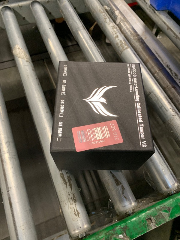 Photo 1 of ***DIFFERENT TAMPER*** ***SEE WAREHOUSE PHOTOS*** 54mm Espresso Tamper for Breville Machine Rosewood KNODOS Auto Leveling, Double Spring Loaded Wooden 30LB Calibrated Coffee Tamper