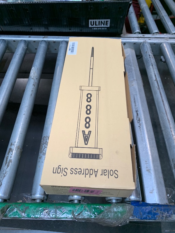 Photo 1 of **MISSING NUMBERS**RigidBeam House Numbers for Outside [ Light up Dual-Sided Illuminated ], Solar Address signs for Yard with Plaque Stakes Outdoor Waterproof Illuminated Address Numbers for House Garden Patio Lawn