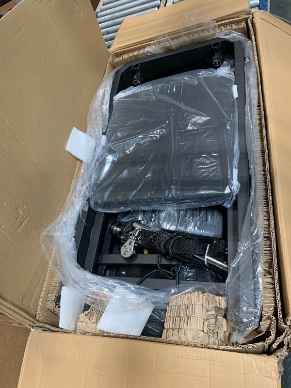 Photo 1 of ****FACTORY SEALED****
WINDFOOT Pilates Reformer Machine Equipment with 4X22LB Springs & 5X11LB Cords for Home Workout, Foldable Pilates Equipment with Jump Board for All Level Users (Black)