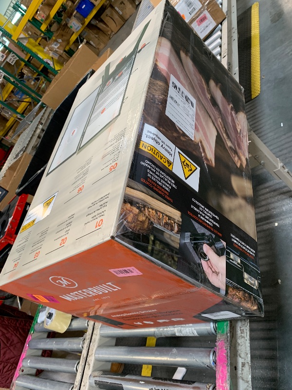 Photo 1 of ****FACTORY SEALED****
Masterbuilt® 30-inch Electric Vertical BBQ Smoker with Analog Temperature Control, Chrome Smoking Racks and 535 Cooking Square Inches in Black, Model MB20070210