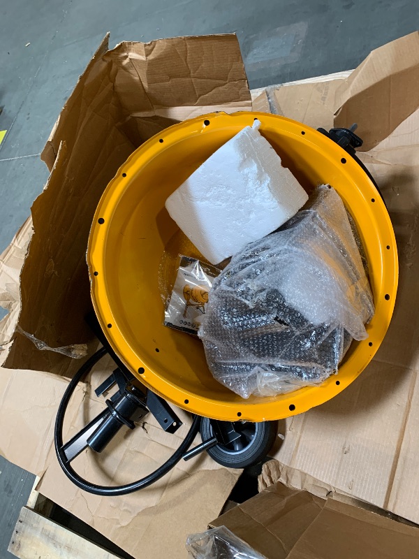 Photo 1 of ****MINOR SCRATCHES, UNKNOWN OF ANY MISSING PARTS****
Hoteche 850W Electric Cement Mixer - 7.1 Cu.Ft Portable Concrete Mixer - Heavy Duty Construction Mixer for Concrete, Mortar & Stucco