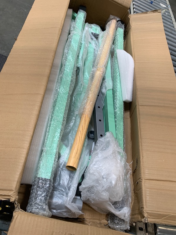 Photo 1 of ****MAT NOT INCLUDED, PARTIAL SET****kechery Foldable Gymnastics Bar, Rings and Bar Pad for Junior Kids, 3'-6' Adjustable Height and Expandable Gymnastics Horizontal Bar Indoor Equipment for Kid's Training at Home.