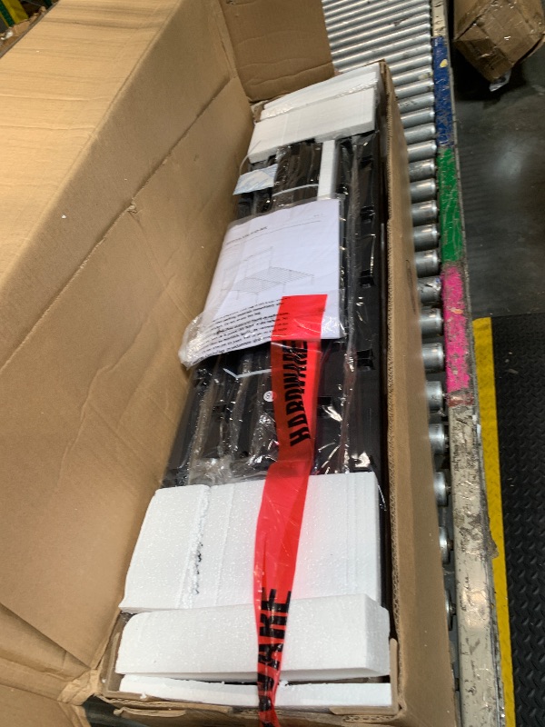 Photo 1 of ****FACTORY SEALED****
Rolanstar Full Size Bed Frame with Charging Station, LED Full Bed Frame with Wood Storage Headboard, Platform Bed with Metal Slats & Under Bed Storage, No Box Spring Needed, Noise Free, Black Oak