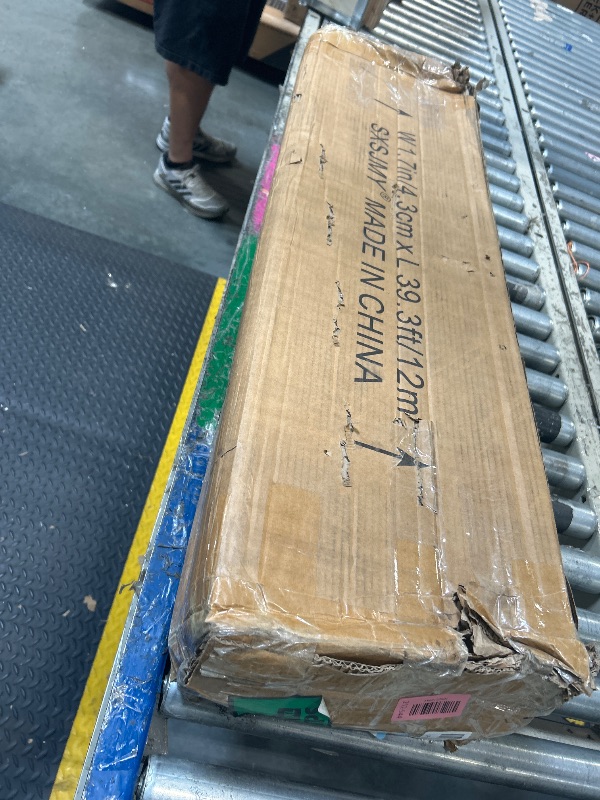 Photo 1 of ****FACTORY SEALED****
Channel Drain 1-11/16" Wide x 39' 3-5/8" Long,Silver Outdoor Pool Deck Drain Channel 304 Stainless Steel with Coupling,Pool Drain for Concrete/Paver/Patios/Walkways