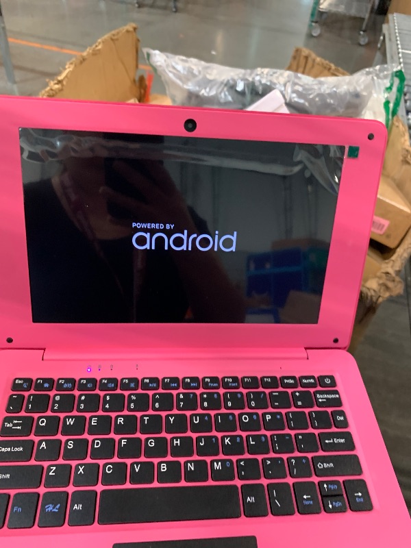 Photo 1 of ** SEE COMMENTS!**
G-Anica Laptop Computer(10.1 inch), Quad Core Powered by Android 12.0, Netbook Computer with WiFi, Webcam and Bluetooth, Mini Laptop with Bag, Mouse, and Mouse Pad for Kids and Adults?Pink?