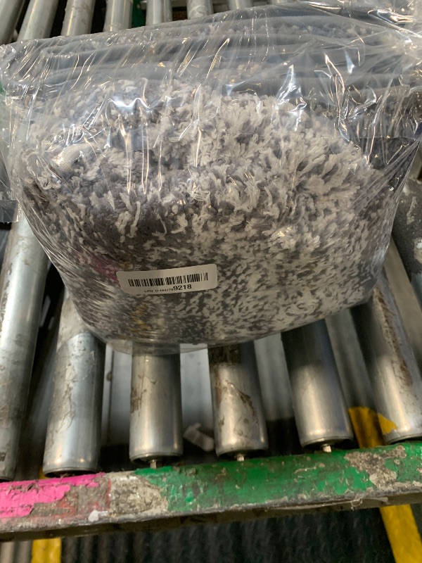 Photo 1 of ***ONLY 2*** Bsmathom Bathroom Rugs Sets 4 Piece, Soft Absorbent Microfiber Bath Rugs with U-Shaped Contour Toilet Rug and Toilet Lid Cover, Thick Non-Slip Plush Shaggy Bath Mat Set,Dark Gray