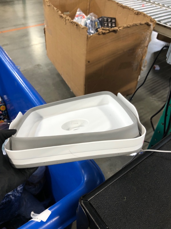Photo 1 of *MISSING PARTS*
GIMWA Collapsible Wash Basin for Baby Bottles - 2.4 Gallons Portable Wash Bin for RV Camping Sink, Space-Saving Dish Tub (Gray)