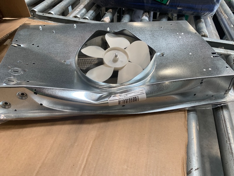 Photo 1 of ***DAMAGE***
***FUNCTIONAL: NO***

Broan-NuTone PM300SS Custom Power Pack Range Hood Insert with 2-Speed Exhaust Fan and Light, 300 Max Blower CFM, Stainless Steel, 21-Inch Built