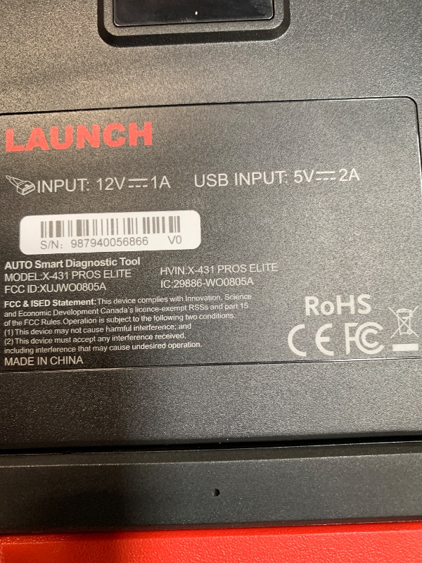 Photo 1 of **MISSING CODE READER**
LAUNCH X431 PRO3S+ V5.0 2026 Upgraded Bidirectional Scan Tool, OEM Topology Map, Scan HD Trucks, ECU Code, 55+ Services, Full System, CAN FD & DOIP, FCA AutoAuth, V.AG Guided, 2 Yrs Update