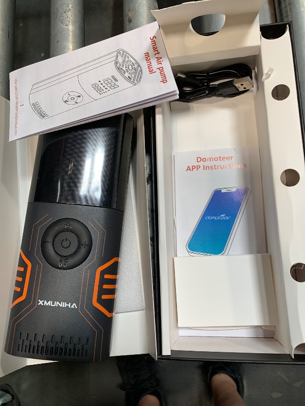 Photo 1 of ***SIMILAR***
XMUNIHA Tire Inflator Portable Air Compressor, 180PSI Air Compressor with LED Lights, 3X Faster Portable Air Pump for Car Tires, Motorcycles, Bicycles, Balls and More(Black)