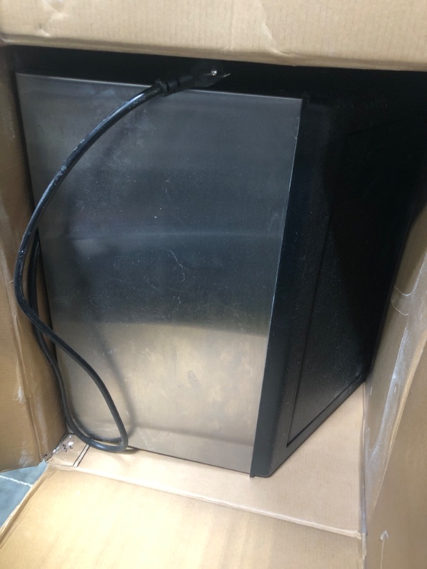 Photo 1 of ICEVIVAL Commercial Ice Maker, 100Lbs/Day, 45 Cubes in 11 Mins, Under Counter Ice Maker with 33Lbs Storage, Self-Cleaning, Timer, Ice Maker Machine for Home/Bar/Cafe (Commercial Grade)