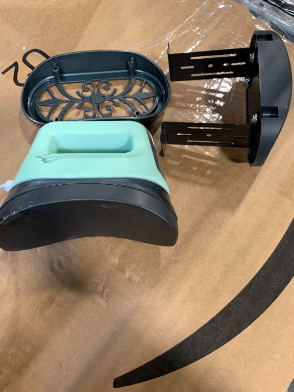 Photo 1 of ** MISSING PARTS/VERY USED***Gimify Hat Press Machine, 3 Heating Levels Mini Heat Press with 6.3"x3.4" Ceramic-Coated Heat Plate, Curved with Safety Base & Auto-Off, Portable Black-Green