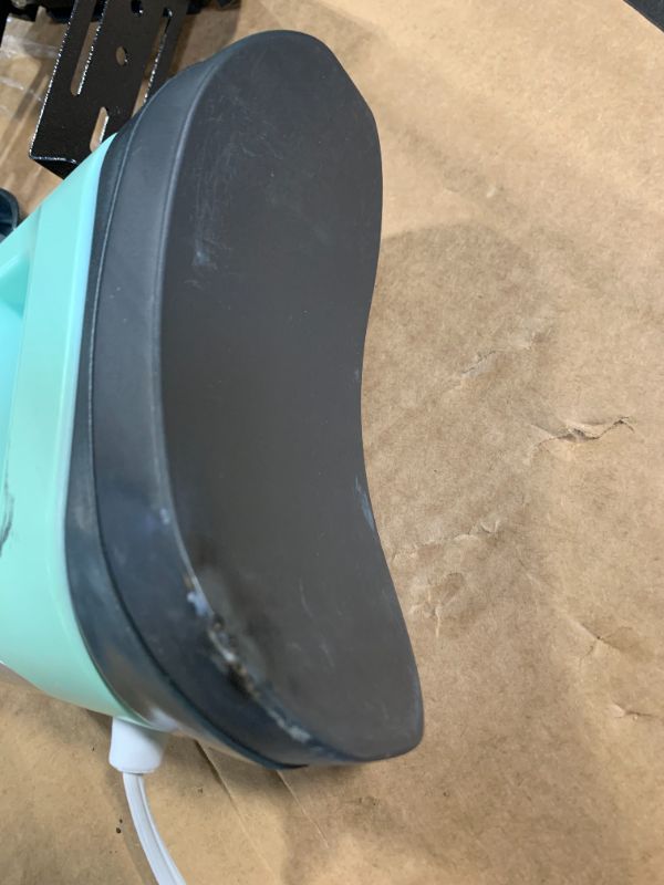 Photo 1 of ** MISSING PARTS/VERY USED***Gimify Hat Press Machine, 3 Heating Levels Mini Heat Press with 6.3"x3.4" Ceramic-Coated Heat Plate, Curved with Safety Base & Auto-Off, Portable Black-Green