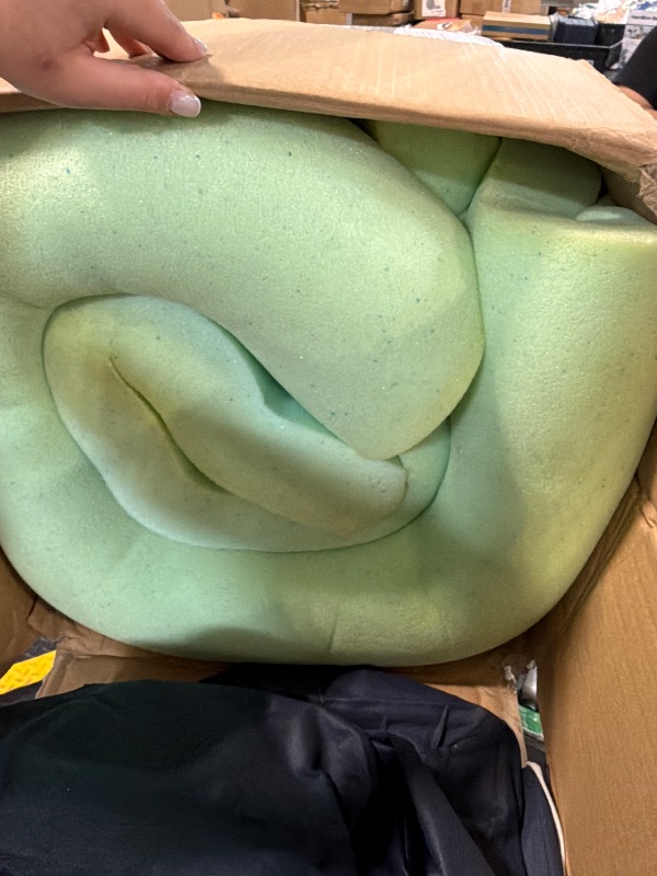 Photo 1 of ***SIMILAR ITEM*** Linenspa Memory Foam Mattress Topper, King Size - 3 Inch Gel Infused Memory Foam - Plush Feel - Cooling and Pressure Relieving - CertiPUR Certified