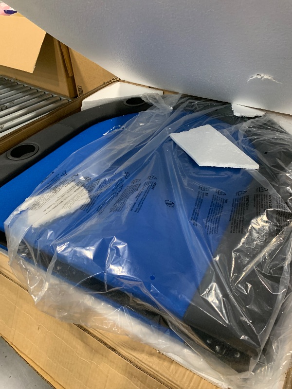 Photo 1 of ***SIMILAR ITEM*** Garvee 8 Player Oval Poker Table Foldable, 72" Poker Game Tables with Storage Bag, Collapsible Legs, Padded Rails & Cup Holders, Portable Folding Game Table for Texas Holdem and Blackjack, Blue