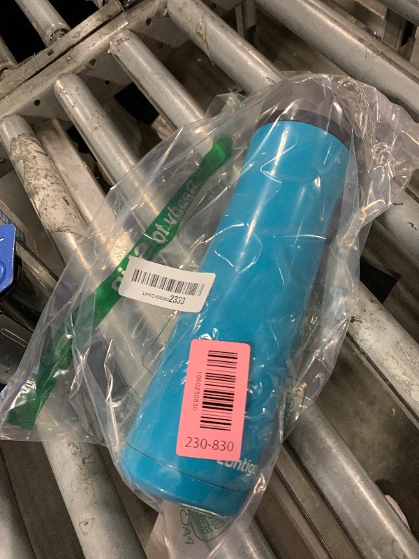 View 1 of ***ONLY ONE BLUE*** Contigo Cortland Chill 2.0 Vacuum-Insulated Stainless Steel Water Bottle Spill-Proof Lid Preserves Temperature for Hours 24oz Juniper & Dragonfruit Ideal for Travel and Daily Use