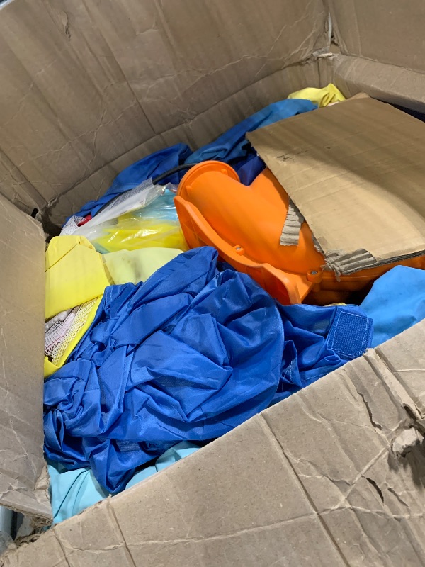 Photo 1 of (4/4/2026 ***FINAL SALE/NO RETURN, SOLD AS PARTS***)
Hongcoral Bounce House, Inflatable Bounce Castle with Blower for Kids, Blow Up Jumping Bouncer with Slide, Climbing Wall, Obstacles, Trampoline, Ball Pit Pool for Indoor Outdoor