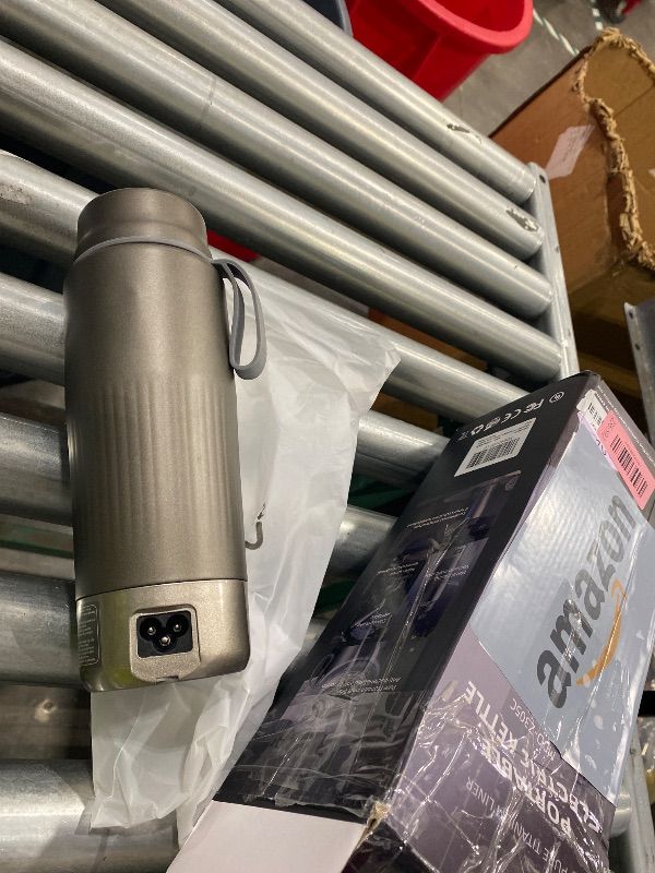 Photo 1 of **VIEW CLERK COMMENTS**
**MISSING PIECES**
Pure Titanium Travel Kettle,Dual Voltage Portable Electric Kettle 110V-240V Smart Small Water Boiler for Tea & Coffee,12 Temperature Control,Auto Shut Off & Boil Dry Protection (Gray,520ML)