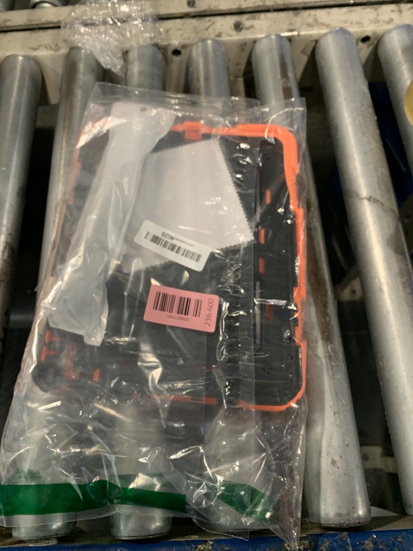 Photo 1 of ***Front cover missing*** SEYMAC Case for iPad Air 11 Inch M4 / M3 / M2 (2026/2025 / 2024), Heavy Duty Shockproof Protective Case with Screen Protector, 360° Rotating Stand and Hand/Shoulder Strap, Orange