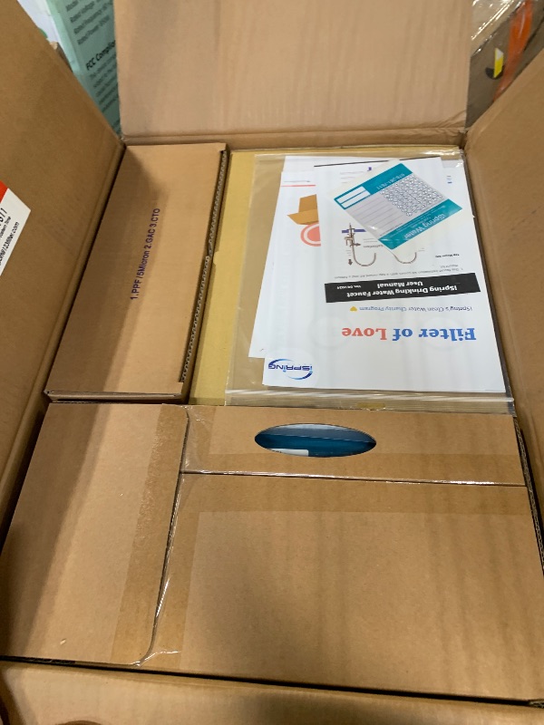 Photo 1 of *****Brand New*****   iSpring RCC7AK, NSF Certified, 75 GPD, Alkaline 6-Stage Reverse Osmosis System, pH+ Remineralization RO Water Filter System Under Sink, Patented Top-Mounted Faucet Design for Easy Installation