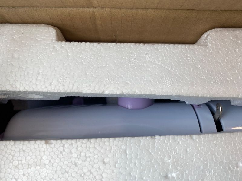 Photo 1 of ***MISSING MANY PARTS*** Ninonly Sewing Machine for Beginners with Extension Table, Mini Electric Portable Sewing Machine with 12 Stitches LED Light and Accessories Kit for Pet Clothes, Hair Ties, Purple