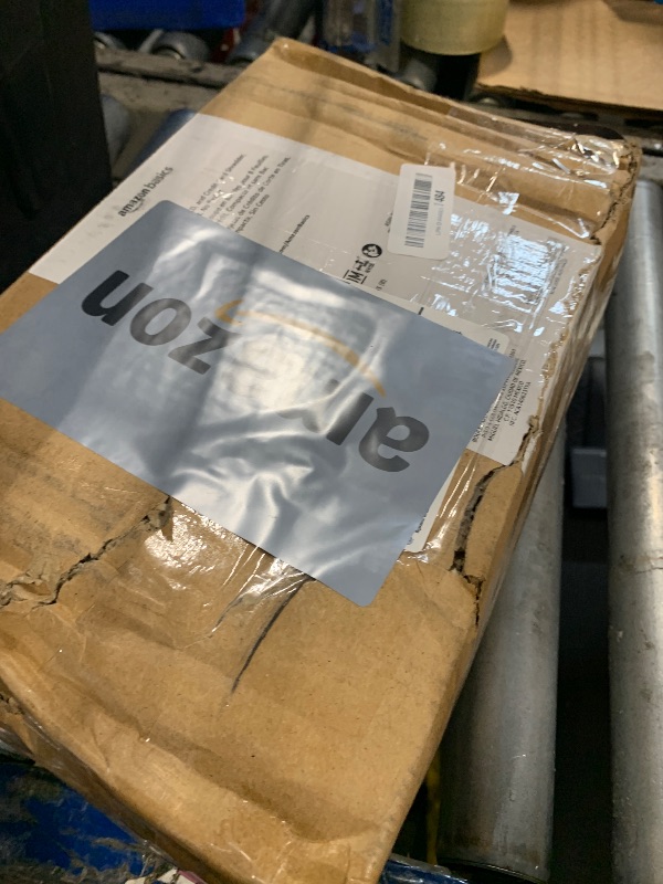 Photo 1 of *UNTESTED*
Amazon Basics 8-Sheet Strip Cut Portable Paper, CD, and Credit Card Shredder with Auto-Off, Overheat Protection, Compact Design, No Basket, Extendable Arm, Black