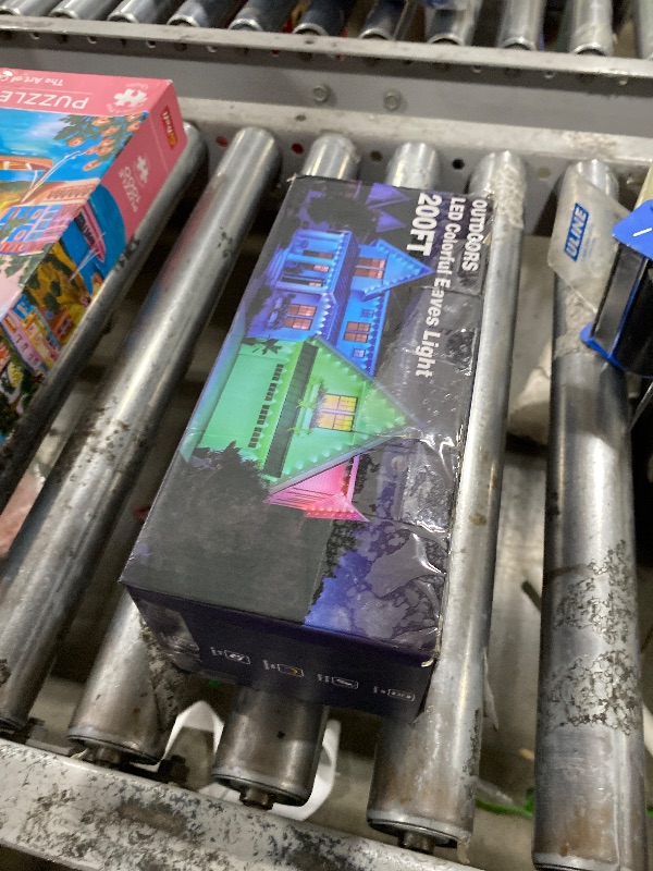 Photo 1 of INZIDOL Permanent Outdoor Lights,200FT RGB Eave Light,IP67 Waterproof Lighting for House,Smart LED with App/Remote Control for Outdoor Decor,Garden Decor,Party,Holiday