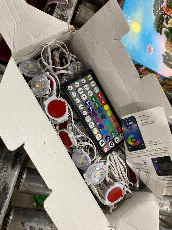 Photo 1 of INZIDOL Permanent Outdoor Lights,200FT RGB Eave Light,IP67 Waterproof Lighting for House,Smart LED with App/Remote Control for Outdoor Decor,Garden Decor,Party,Holiday