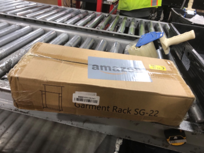 Photo 1 of Calmootey Double Rod Clothing Garment Rack,Rolling Hanging Clothes Rack,Portable Clothes Organizer for Bedroom,Living Room,Clothing Store,Black