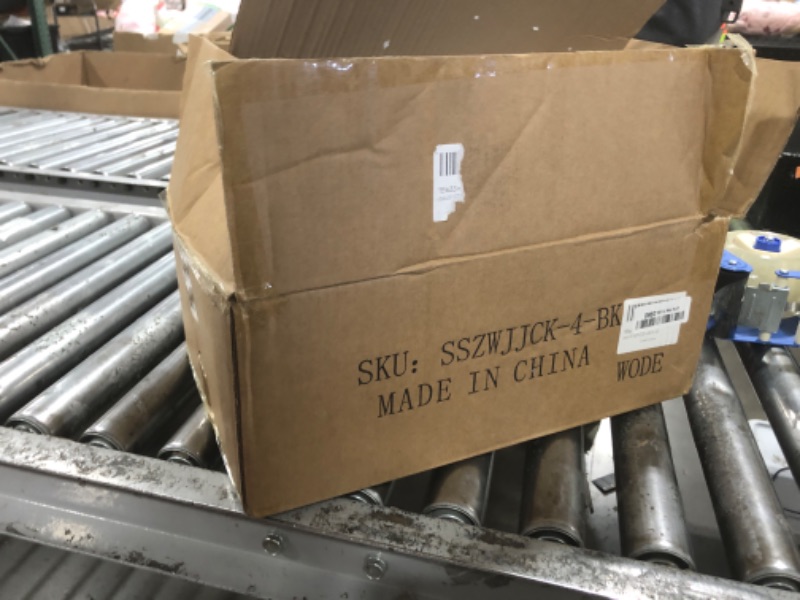 Photo 1 of 15.5 to 25.5 Inch Kitchen Cabinet Shelf Organizers, Adjustable Kitchen Counter Shelf Organizer, Set of 4 Expandable Countertop Storage Shelves, Stackable Design, 30LBS Heavy Duty, Space Saver