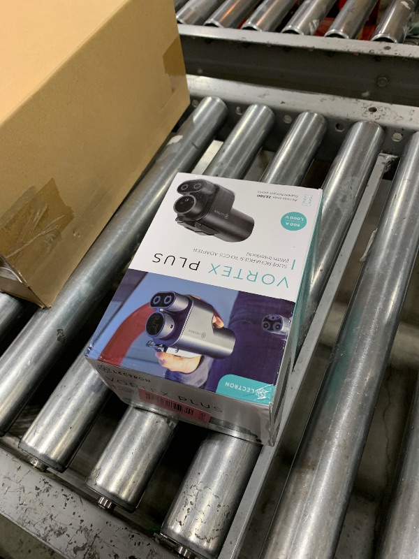 Photo 1 of Lectron NACS to CCS Electric Vehicle Adapter with Interlock - (500A/1,000V) - Compatible with Tesla Superchargers - CCS1 EV Fast Charging with Vortex Plus [Check Automaker for Compatibility] - UL 2252