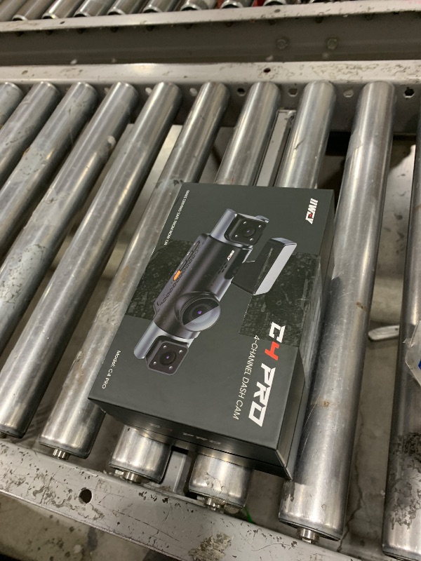 Photo 1 of 4 Channel Dash Cam Front 2.7K Rear 2K Inside 1080P x2, STARVIS 2 IMX675 Night Vision, AI Plate Reader, 360° Camera for Car, 5GHz WiFi GPS, Voice Control, 24/7 Parking Mode, 128GB Card (C4 PRO)