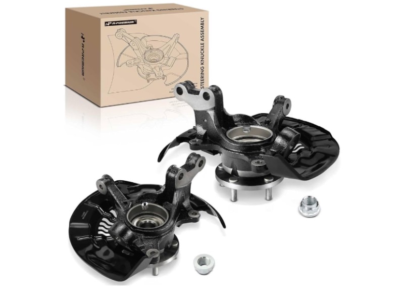 Photo 1 of A-Premium 2X Front Left and Right Steering Knuckle & Wheel Bearing Hub Assembly Compatible with Toyota Highlander 2008-2017 & Lexus RX350 RX450h 2010-2015, Driver and Passenger Side