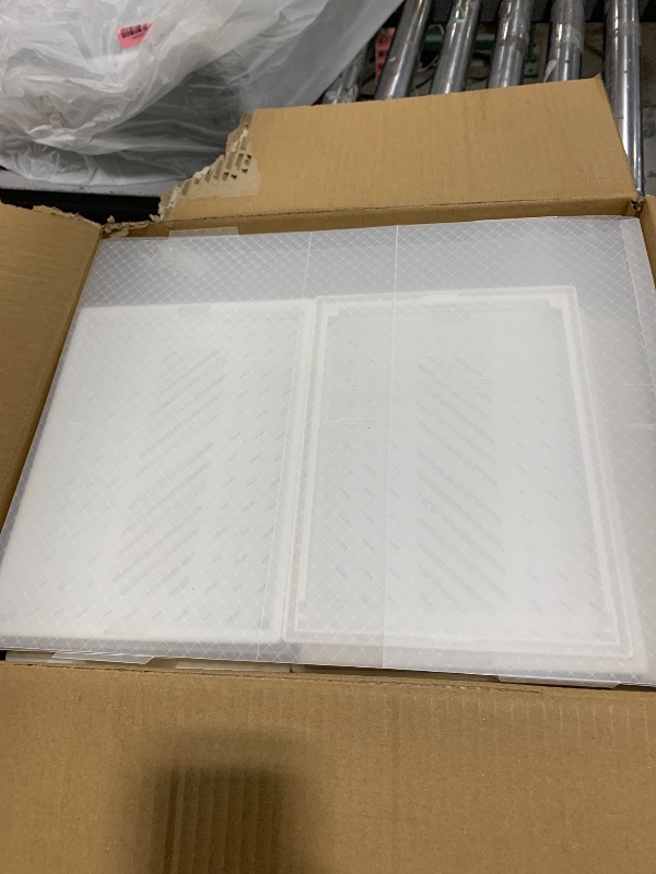 Photo 1 of 12 Packs Clear Plastic Shoebox With Magnetic Door, X-Large(15"× 13.2" × 5.6") Stackable Shoe Box Storage With Lids, Multifunctional Sneaker Containers, Toy Storage, Space-Saving Shoe Rack White