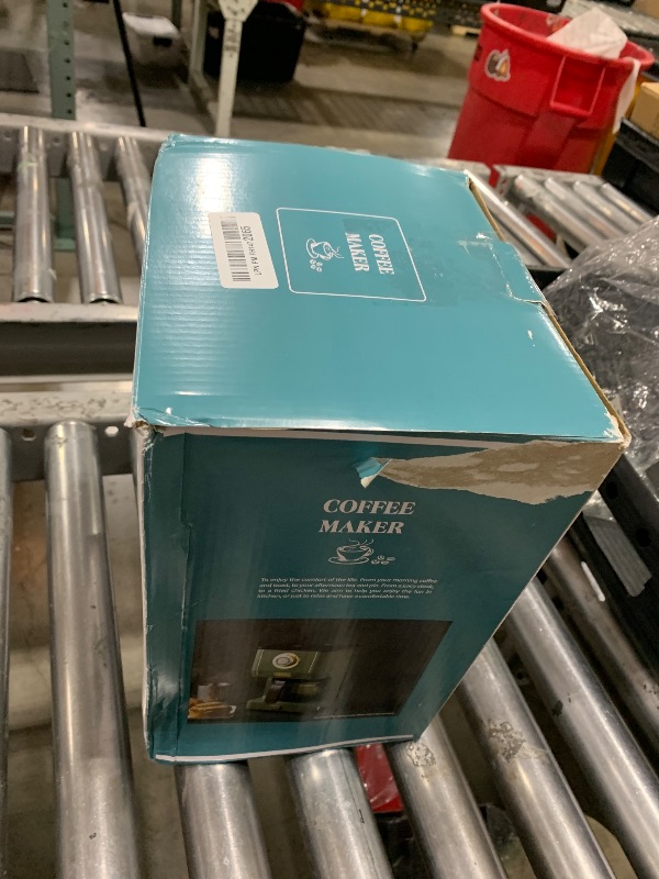 Photo 1 of Amaste Drip Coffee Maker, Coffee Machine with 25 Oz Glass Coffee Pot, Retro Style Coffee Maker with Reusable Filter & Three Brewing Modes, 30minute-Warm-Keeping, Matcha Green