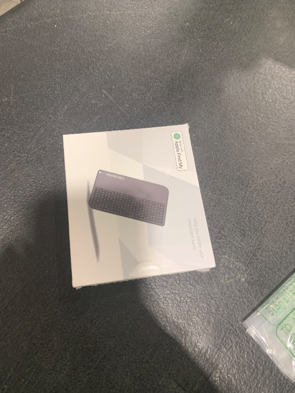 Photo 1 of Ultra-Thin Wallet Tracker Card [Apple MFi Certified] Air Tag Card-Style Works with Apple Find My Tracking Your Passport/Luggage/Purse, Preventing Loss of Items