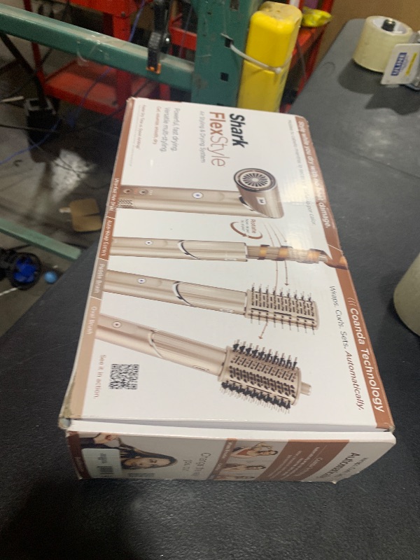 Photo 1 of Shark HD430 FlexStyle Air Styling & Drying System, Powerful Hair Dryer Brush & Multi-Styler with Auto-Wrap Curlers, Paddle Brush, Oval Brush, Concentrator Attachment, Stone